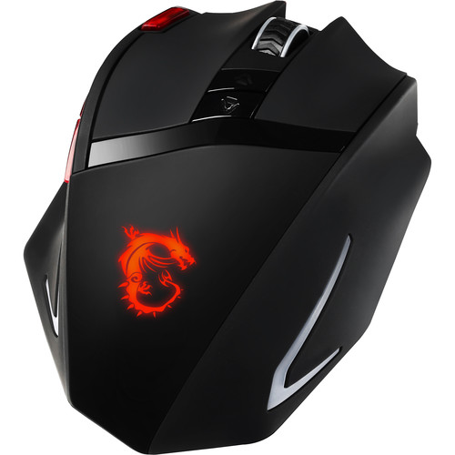 MSI Interceptor DS200 Gaming Mouse DS200INTERCEPTR B&H Photo