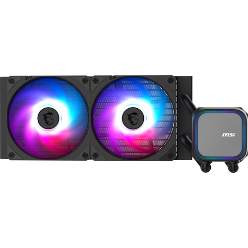 MSI MAG CORELIQUID A13 240mm ARGB AIO Liquid CPU Cooler (Black)
