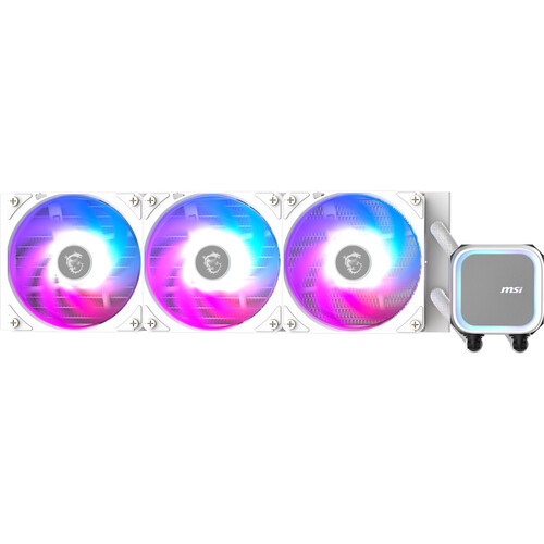 MSI MAG CORELIQUID A13 360mm ARGB AIO Liquid CPU Cooler (White)