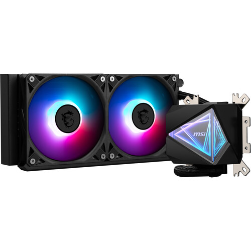 MSI MAG CORELIQUID I240 ARGB AIO Liquid CPU Cooler (Black)