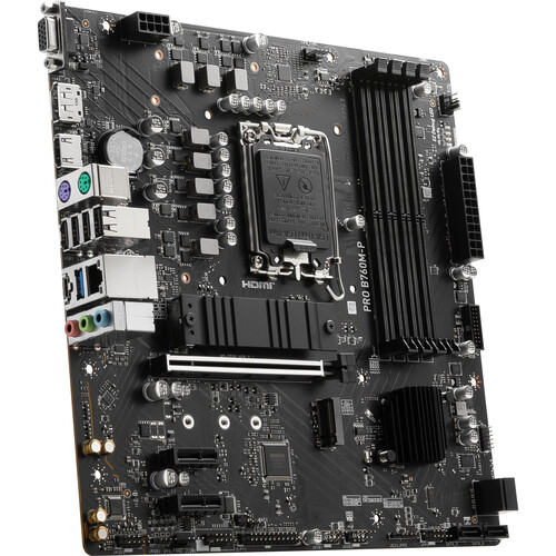 MSI PRO B760M-P DDR5 LGA 1700 Micro-ATX Motherboard