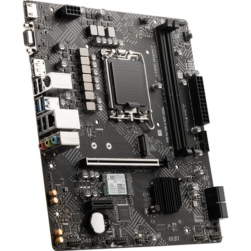 MSI PRO H610M-G WIFI DDR4 LGA 1700 Micro-ATX Motherboard