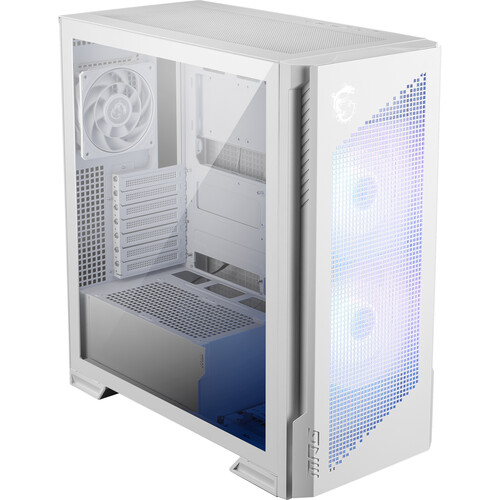 MSI MPG VELOX 300R AIRFLOW PZ Mid-Tower Computer Case (White)