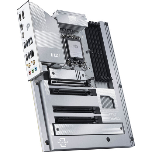 MSI PRO Z890-S WIFI PZ LGA 1851 ATX Motherboard (White)