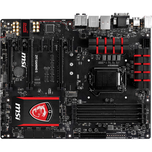 MSI Z97 GAMING 5 ATX Gaming Motherboard Z97GAMING 5 B&H Photo