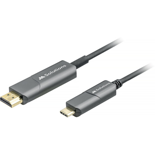 MSolutions MS-HDMI4KC-15 USB-C to HDMI Active Optical Cable (49.2')