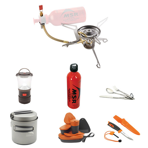 MSR Whisperlite MultiFuel Stove Camp Cooking Kit B&H Photo