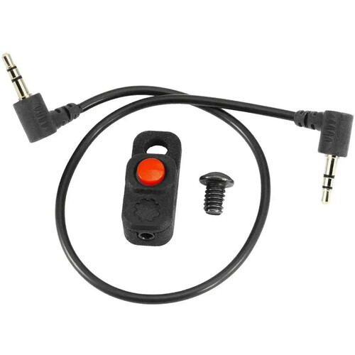 MUTINY Bolt-On V2 Micro R/S Button for Fujifilm Cameras (Straight 3.5mm Black)