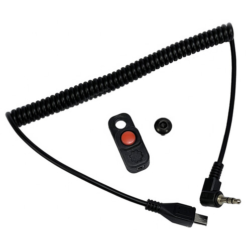 MUTINY Bolt-On V2 R/S Button for SONY Multi-Terminal Cameras (Coiled 3.5mm Cable)