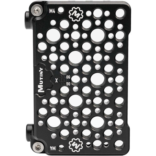 MUTINY Lil Shawty Cheese Plate for RED KOMODO 6K (Black AC Side)