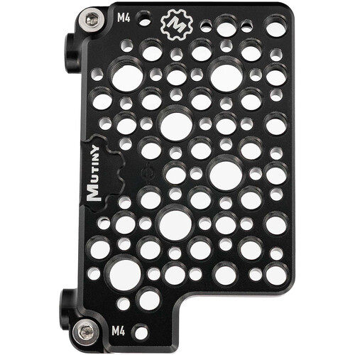 MUTINY Lil Shawty Cheese Plate for RED KOMODO 6K (Black Operator Side)