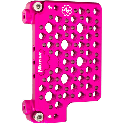 MUTINY Lil Shawty Cheese Plate for RED KOMODO 6K (Hot Pink Operator Side)