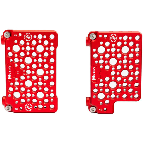 MUTINY Lil Shawty Cheese Plates for RED KOMODO 6K (Red AC and Operator Side)