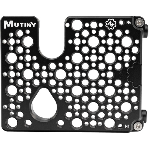 MUTINY Full AC-Side Cheese Plate for RED KOMODO-X (Black)