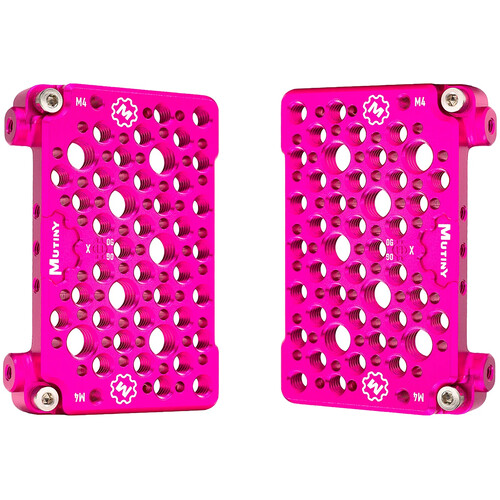 MUTINY Lil Shawty Cheese Plate for RED KOMODO-X (Hot Pink Pair)