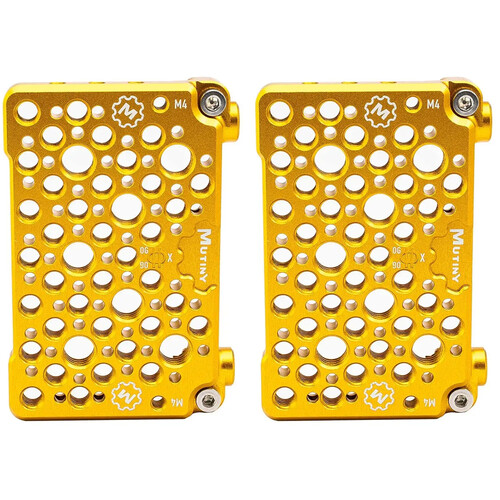MUTINY Lil Shawty Cheese Plate for RED KOMODO-X (Nikon Gold Pair)