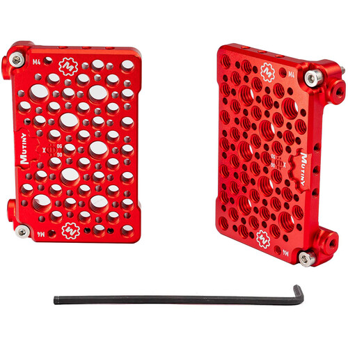 MUTINY Lil Shawty Cheese Plate for RED KOMODO-X (Red Pair)