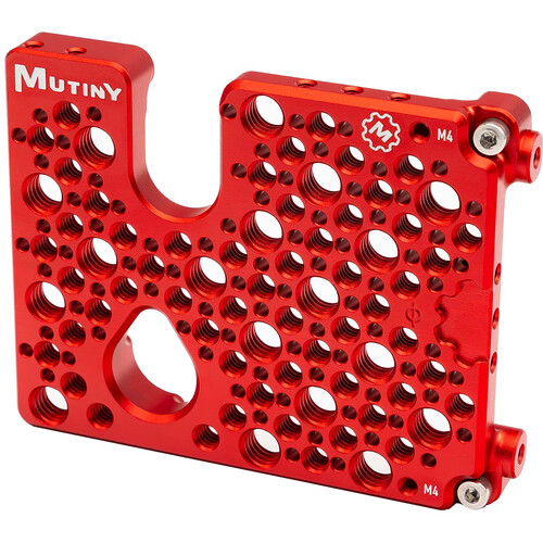 MUTINY Full AC-Side Cheese Plate for RED KOMODO-X (Red)