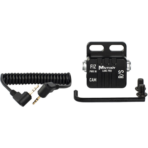 MUTINY Pro LANC R/S Interface with Bolt-On Record Button for Select Cameras