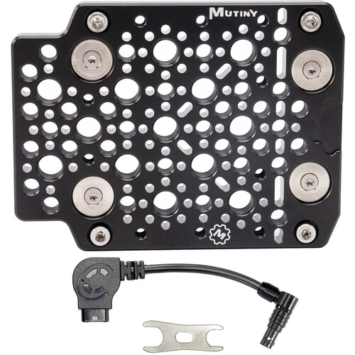 MUTINY SNAP Side Cheese Plate for Blackmagic Design PYXIS 6K with PD Pro Power Cable