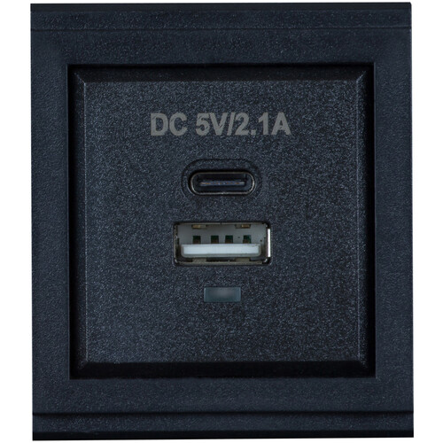 MuxLab Dual USB-A & USB-C Charger Module (5 VDC 2.1A)