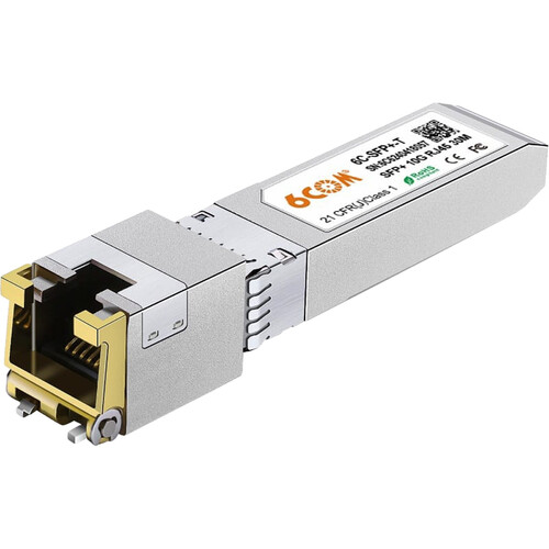 MuxLab 10G SFP+ to RJ45 Transceiver Module