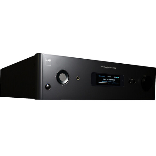 NAD Electronics C 389 HybridDigital DAC Integrated Amplifier with MDC2 BluOS-D Card
