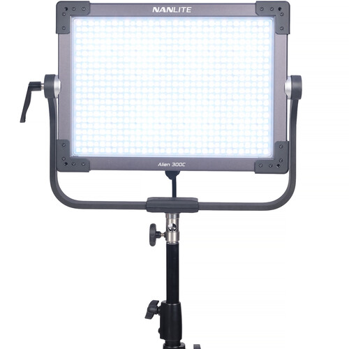 Nanlite Alien 300C RGB LED Light Panel (Gold Mount)