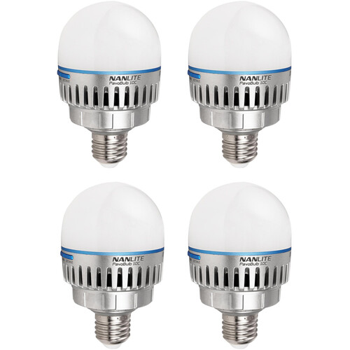 Nanlite PavoBulb 10C Bi-Color RGBWW LED Bulb&nbsp(4-Light Kit)