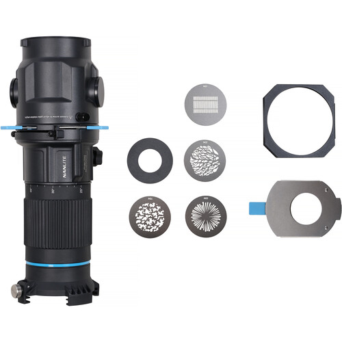 Nanlite Projection Attachment for Bowens Mount with 25-45 Zoom Lens