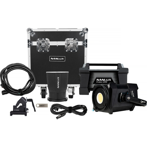 Nanlux Evoke 1200B LED Bi-Color Spotlight Kit with Flight Case