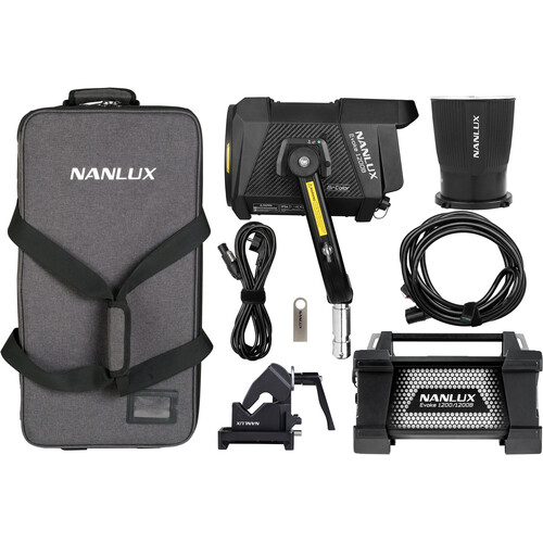 Nanlux Evoke 1200B LED Bi-Color Spotlight Kit with Trolley Case