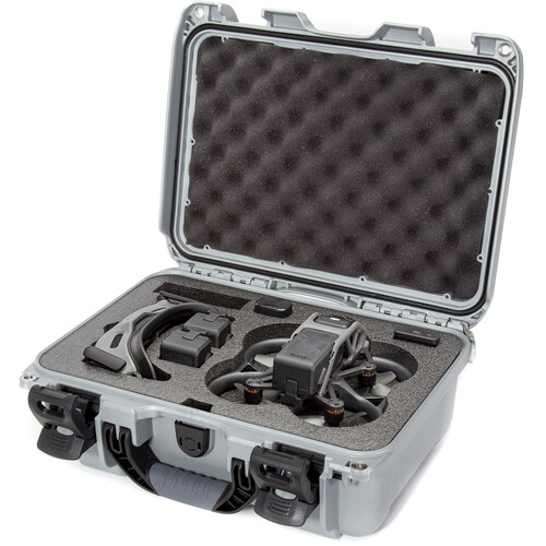 Nanuk Hard Case with Insert for DJI Avata FPV Goggles & Controller (Silver)