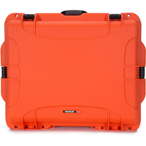 Nanuk 960 Hard Rolling Case without Foam (Orange) 9600003 B&H