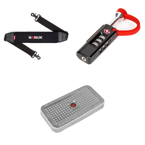 Nanuk Mobility Kit: Shoulder Strap Lock & Silica Gel Pack
