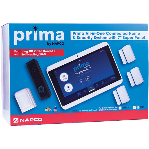 Prima by Napco PKIT1DA All-in-One Wi-Fi System with Doorbell (AT&T)