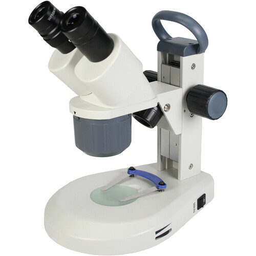 National Optical D-ELS-1 Ecoline Tri-Power 1x 2x 4x Stereo Microscope with LED Illuminator