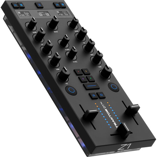 Native Instruments Traktor Z1 MK2 Ultracompact DJ Mixer Controller with Traktor Pro 4