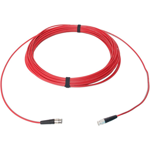 Nebtek Thin BNC High-Definition Video Cable (Red 50')