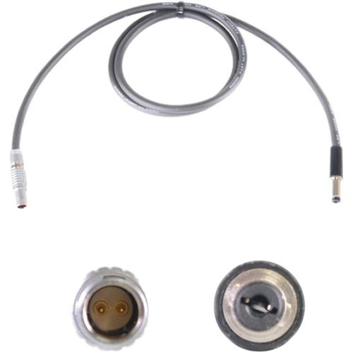 Nebtek ARRI2 2-Pin LEMO Male to 2.5mm DC Barrel Decimator Power Cable (24
