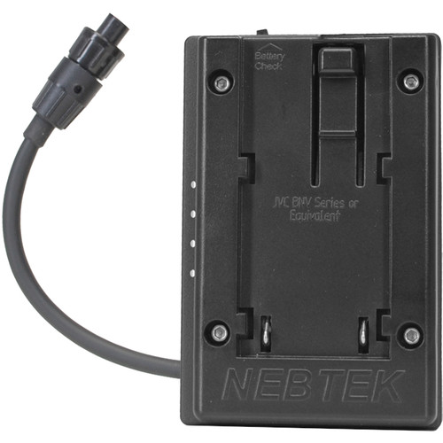 Nebtek Pass-Through DV Battery Adapter with JVC Faceplate for AJA Mini Converter