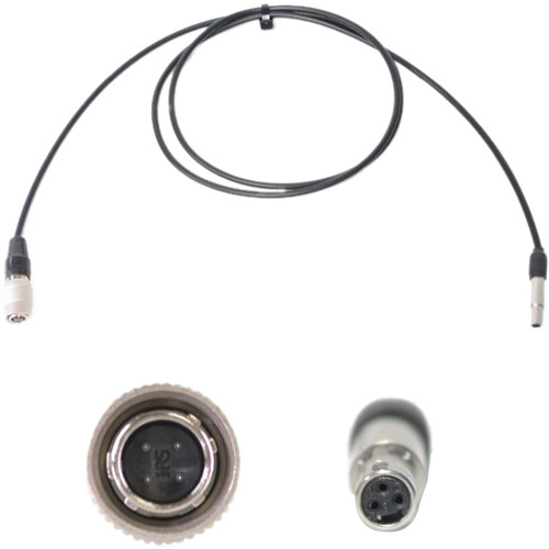Nebtek 4-Pin Hirose Male to 3-Pin Female Nanocon from Sony to Odyssey 7/7Q Power Cable (24