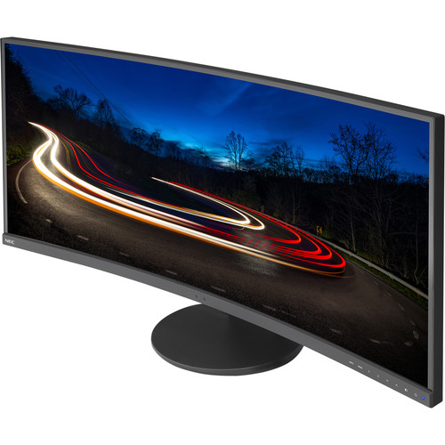 NEC EX341R-BK 34" 21:9 Ultrawide Curved LCD Monitor