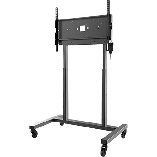 Sharp Motorized Height-Adjustable Cart for 55 to 86