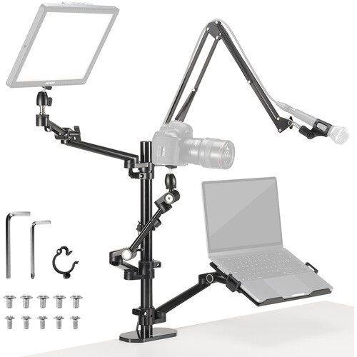 Neewer DS007 Overhead Camera Stand Desk Mount Rig