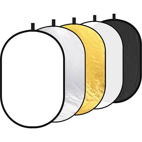 Neewer 5-in-1 Portable Lighting Reflector/Diffuser Kit (4.9 x 6.6')