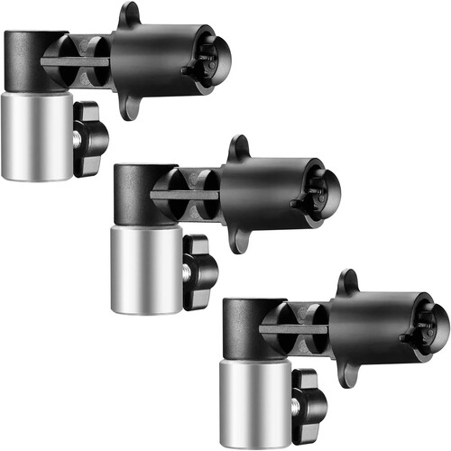 Neewer Portable Background and Reflector Holder Clip (3-Pack)