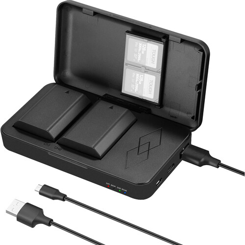 Neewer NP-FZ100 Rechargeable Batteries (2-Pack) and Multifunction Dual Charger Kit