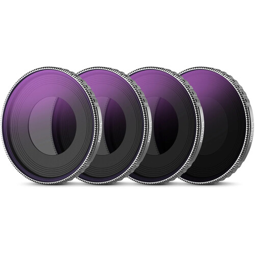 Neewer ND/PL 4-Filter Set for DJI Osmo Action 4