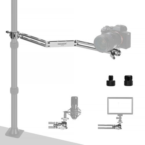Neewer DS005 3-Section Articulating Arm (Silver)